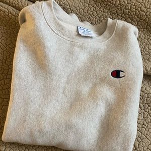 reverse weave champion crewneck